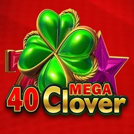 Logo of 40 Mega Clover from Amusnet Interactive at BetOnRed Casino