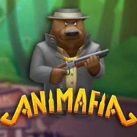 Animafia slot logo by Peter & Sons at BetOnRed CasinoAnimafia