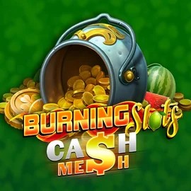 Logo of Burning Slots Cash Mesh from BF Games at BetOnRed Casino
