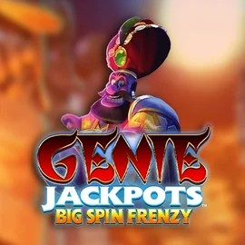Genie Jackpots: Big Spin Frenzy casino game by Blueprint Gaming – featured logo at BetOnRed Casino