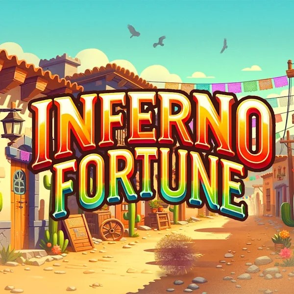 Logo of Inferno Fortune from Atomic Slot Lab at BetOnRed Casino