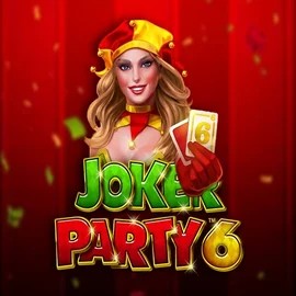 Logo of Joker Party 6 from Greentube at BetOnRed Casino