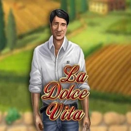 La Dolce Vita logo by Gamomat at BetOnRed CasinoLa Dolce Vita