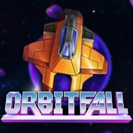 Orbitfall slot logo by ELK Studios at BetOnRed CasinoOrbitfall