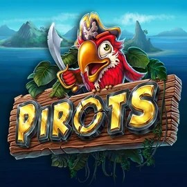 Pirots logo by ELK Studios at BetOnRed CasinoPirots