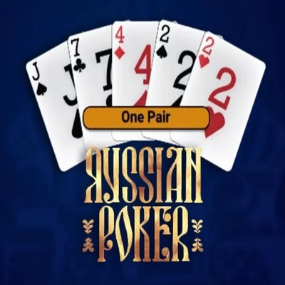Russian Poker slot visual from OneTouch Games available on bet-onred.eu