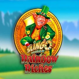 Slingo Rainbow Riches casino game by Gaming Realms – featured logo at BetOnRed Casino