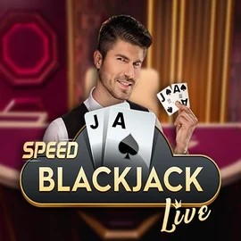 Speed Blackjack logo by Pragmatic Play BetOnRed Casino