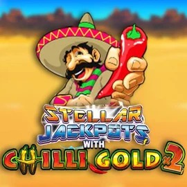 Official Jackpots logo: Stellar Jackpots with Chilli Gold x2 by Lightning Box Game at BetOnRed Casino