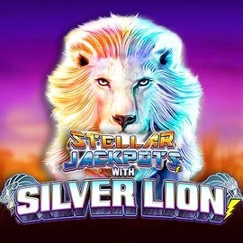 Stellar Jackpots with Silver Lion casino game by Lightning Box Game – featured logo at BetOnRed Casino